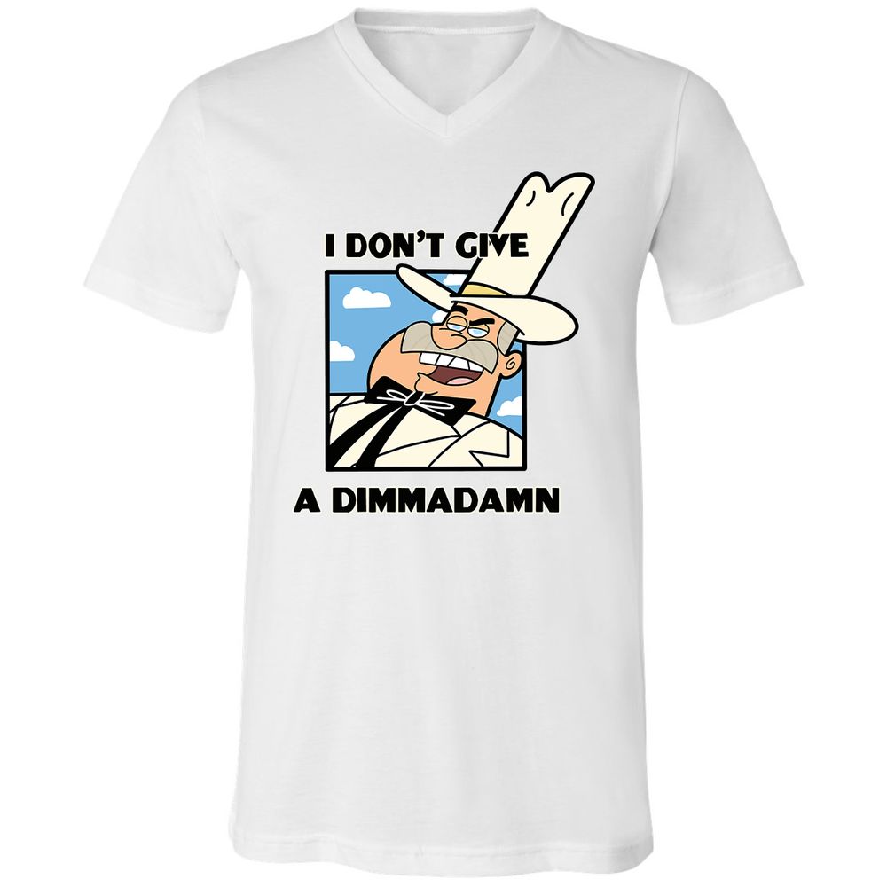 Unisex V-Neck T-Shirt - VTRFFSZ8 - White - 1