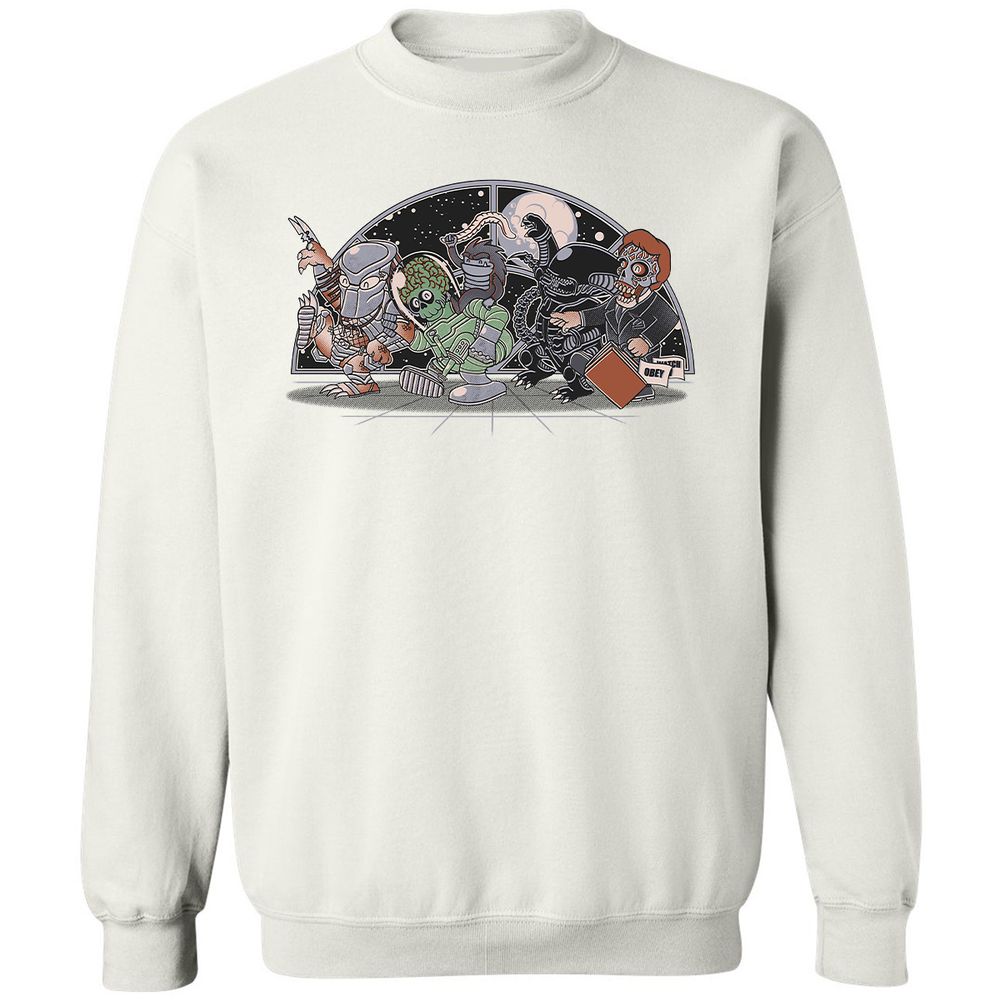 Classic Unisex Sweatshirt - 7M8ZQV8W - White - 1