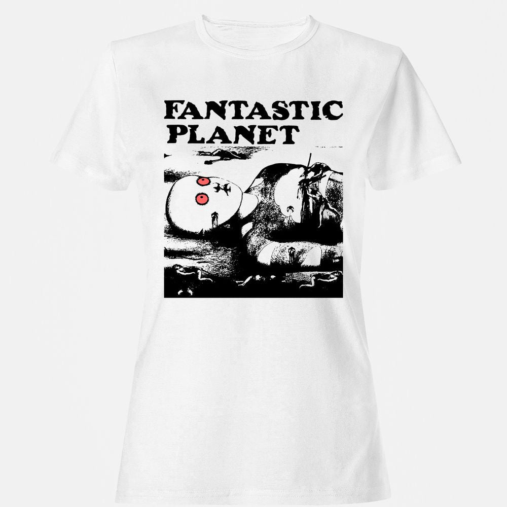Women's T-Shirt - VVKEXRYW - White - 1