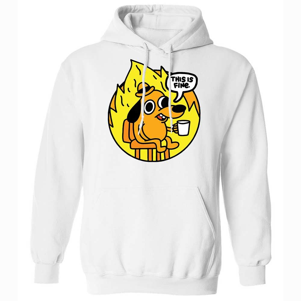 This is Fine - White - 1