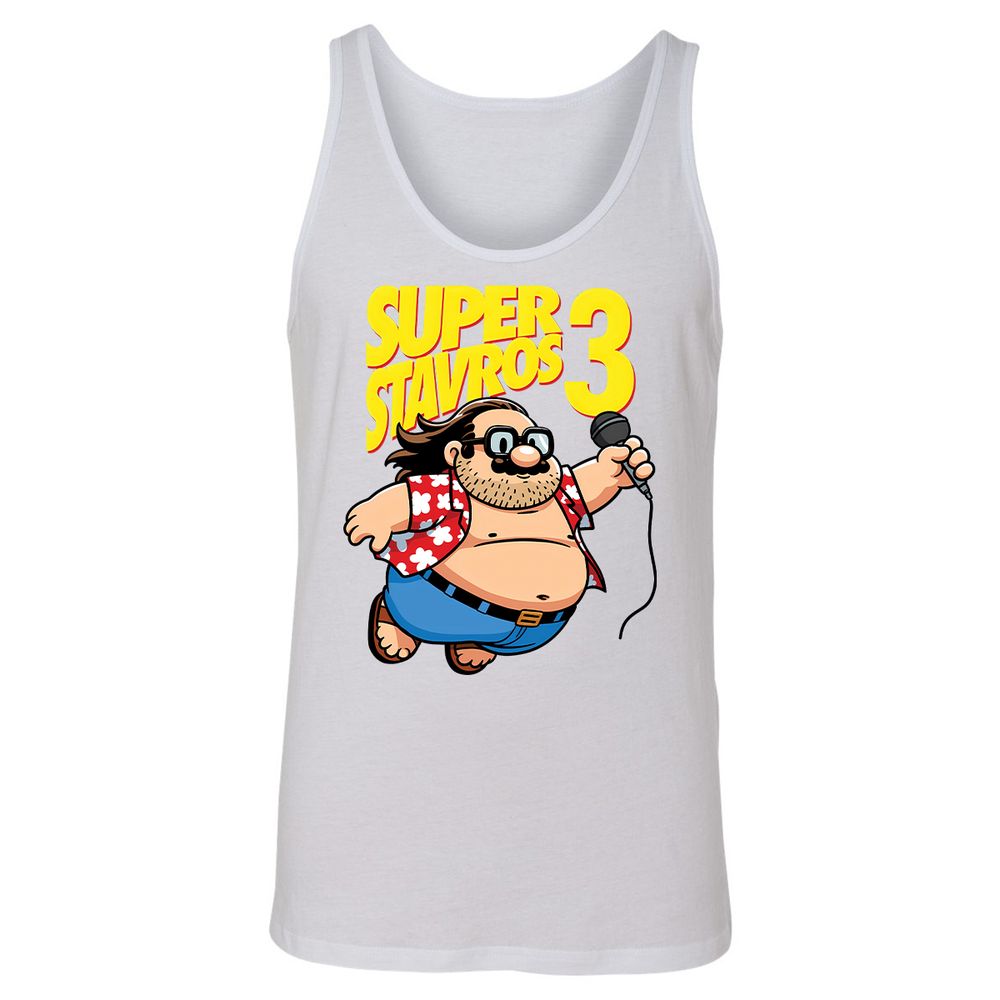 Unisex Jersey Tank - WA7PJUZC - White - 1