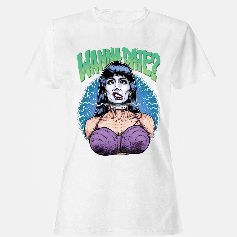 Women's T-Shirt - QW3SYDZ6 - White - 1