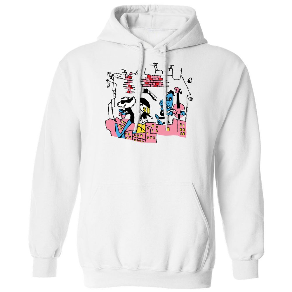Classic Unisex Hoodie - 4AHN7773 - White - 1
