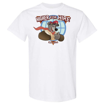 Higher for Hire - White - 1