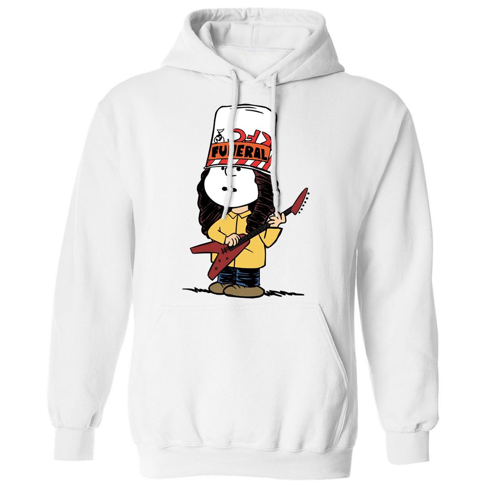 Classic Unisex Hoodie - 6XDPL4CD - White - 1