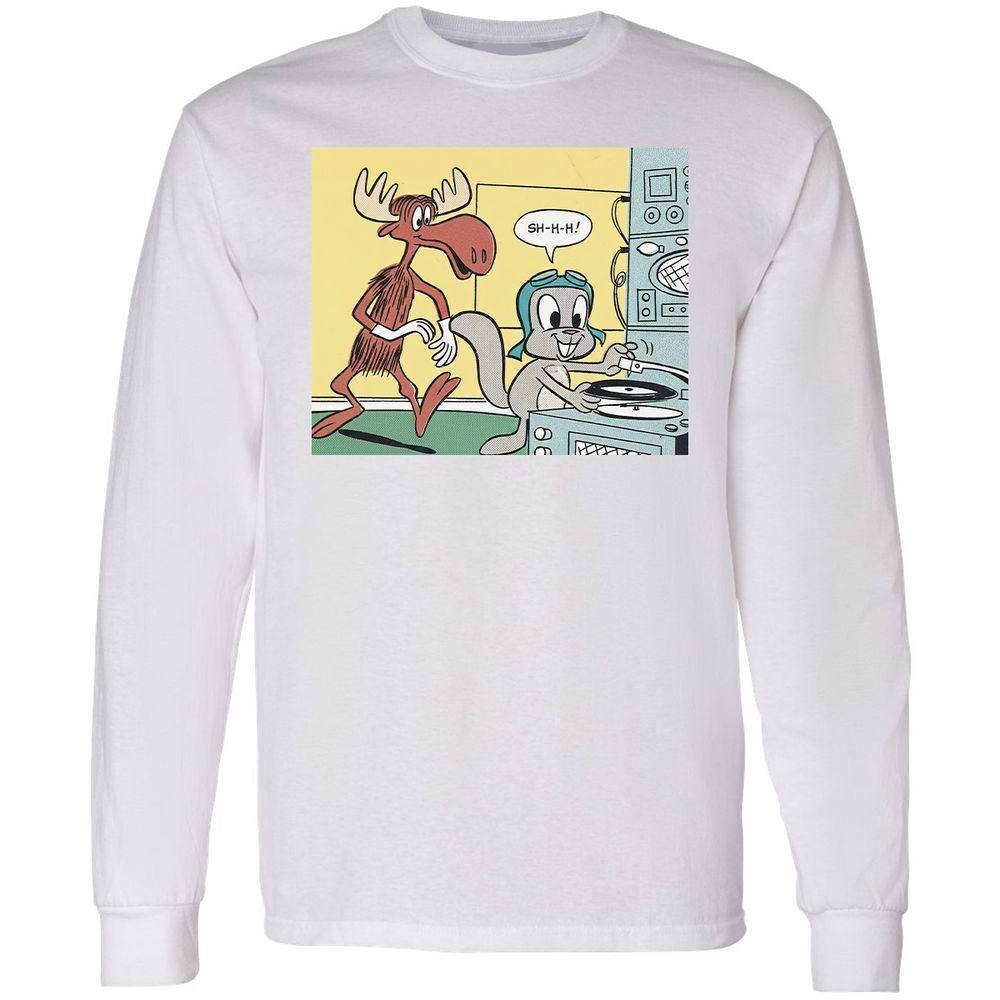 Long Sleeve T-Shirt - S4K6TX8V - White - 1