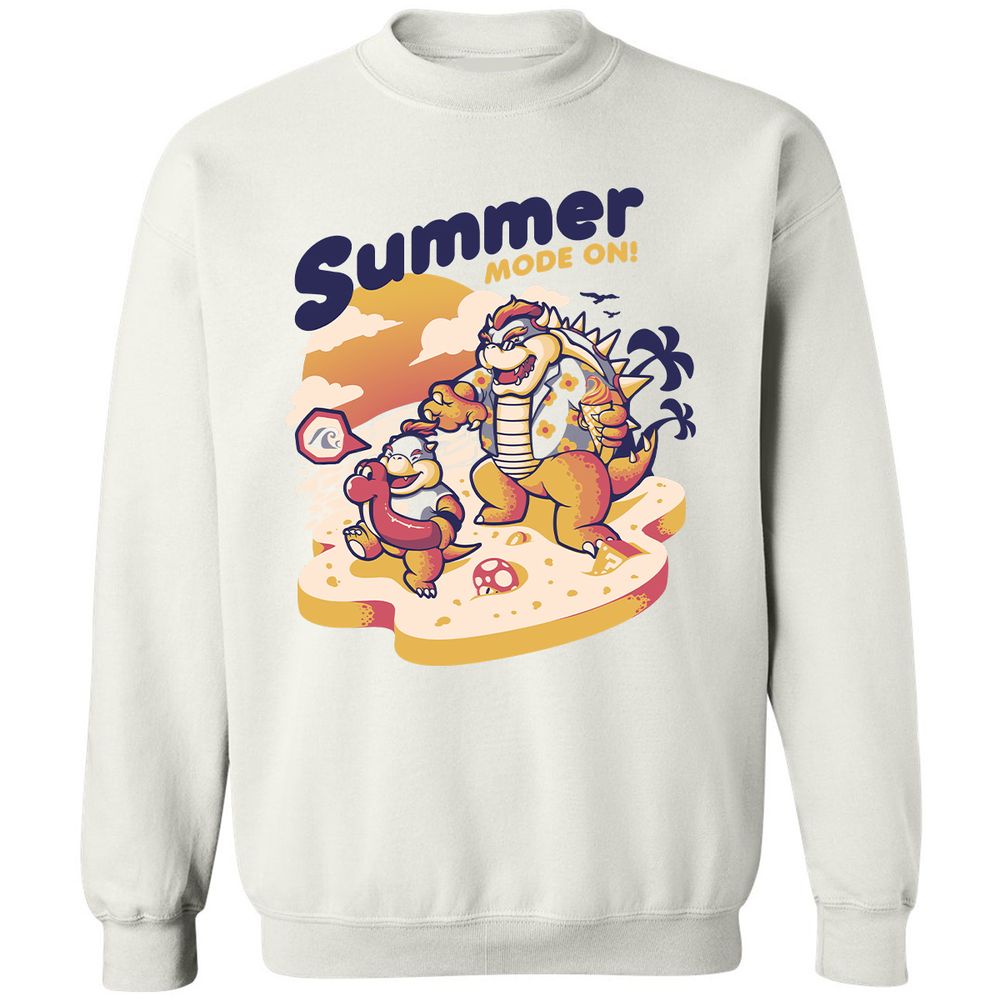 Classic Unisex Sweatshirt - LQ5SJX7B - White - 1