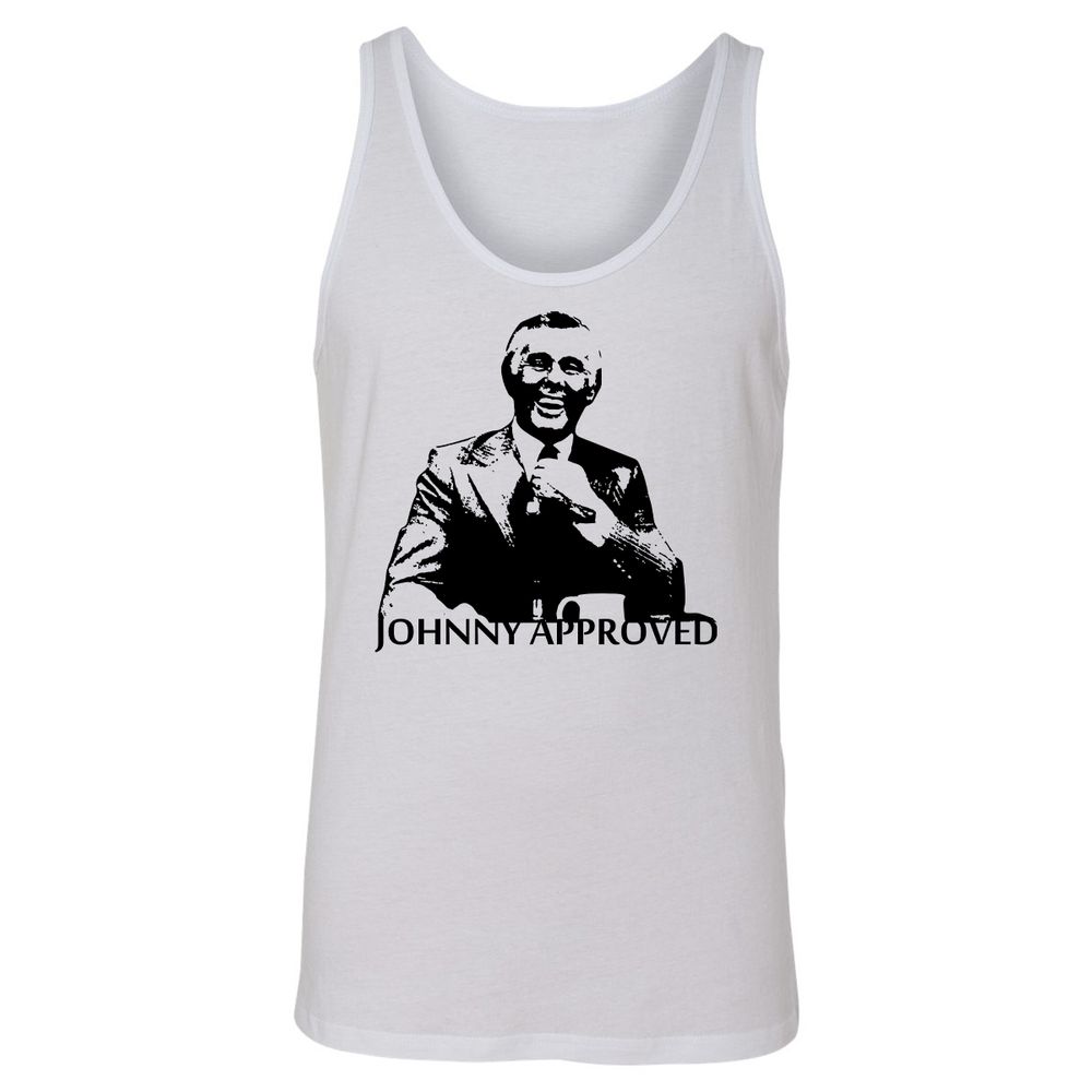 If it's good, Johnny Approves - White - 1