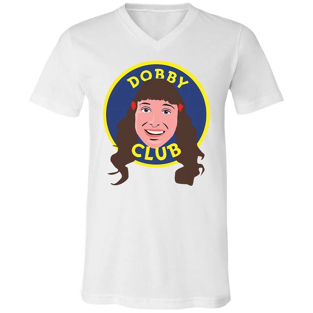 Unisex V-Neck T-Shirt - L171DS5Y - White - 1