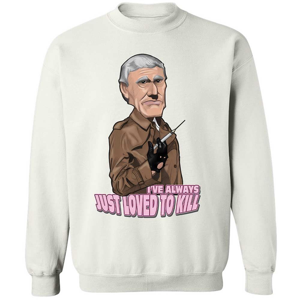 Classic Unisex Sweatshirt - HXZGX7AM - White - 1