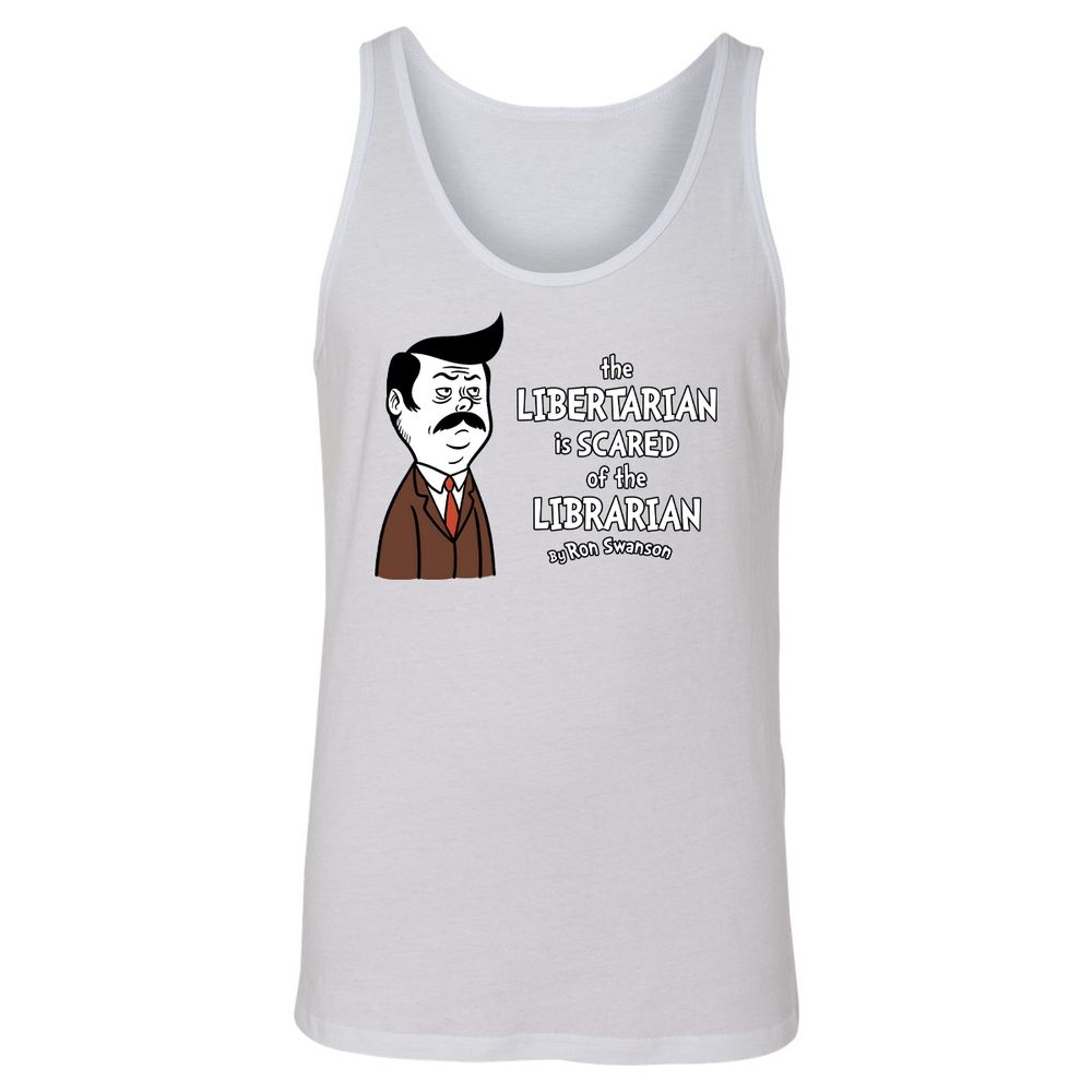 Unisex Jersey Tank - S45R4L11 - White - 1