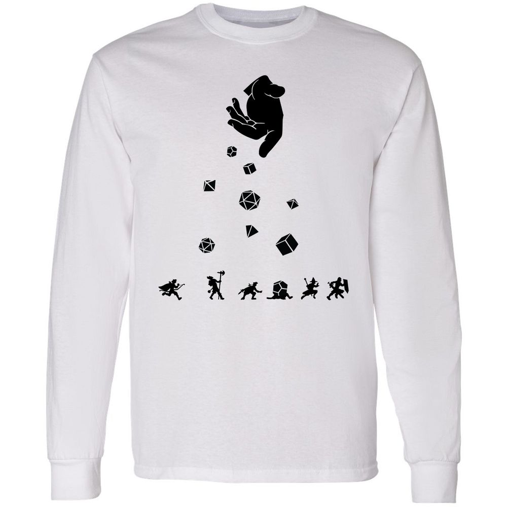 Long Sleeve T-Shirt - 14D9L98W - White - 1