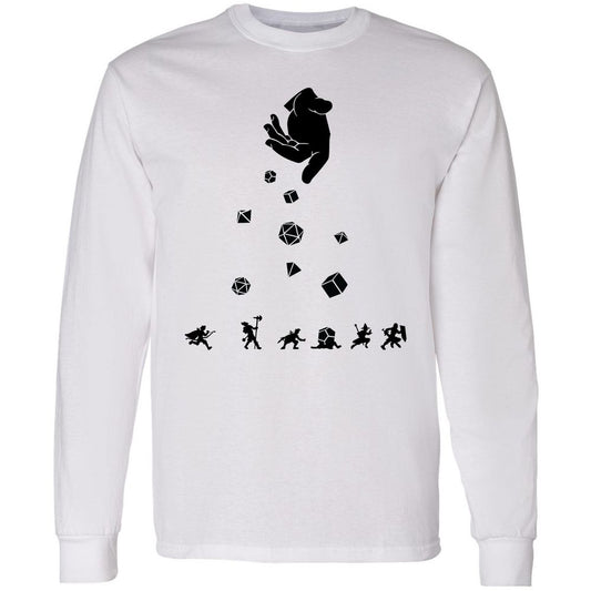 Long Sleeve T-Shirt - 14D9L98W - White - 1