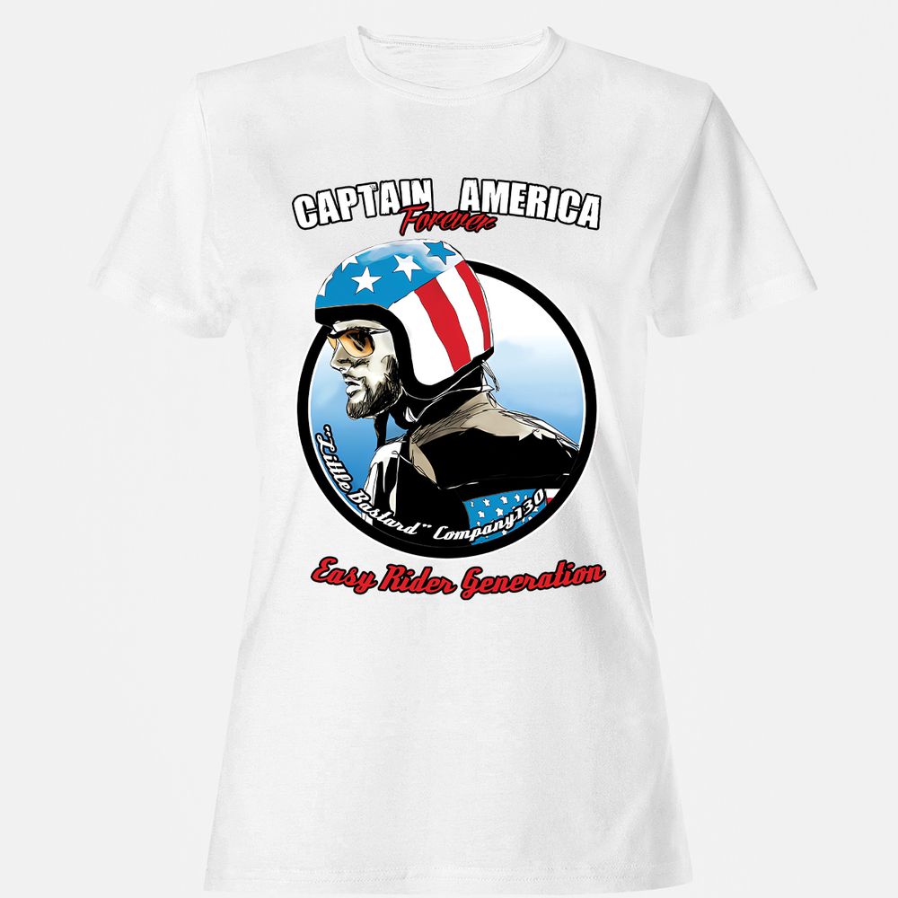 Women's T-Shirt - Q1HSZAEE - White - 1