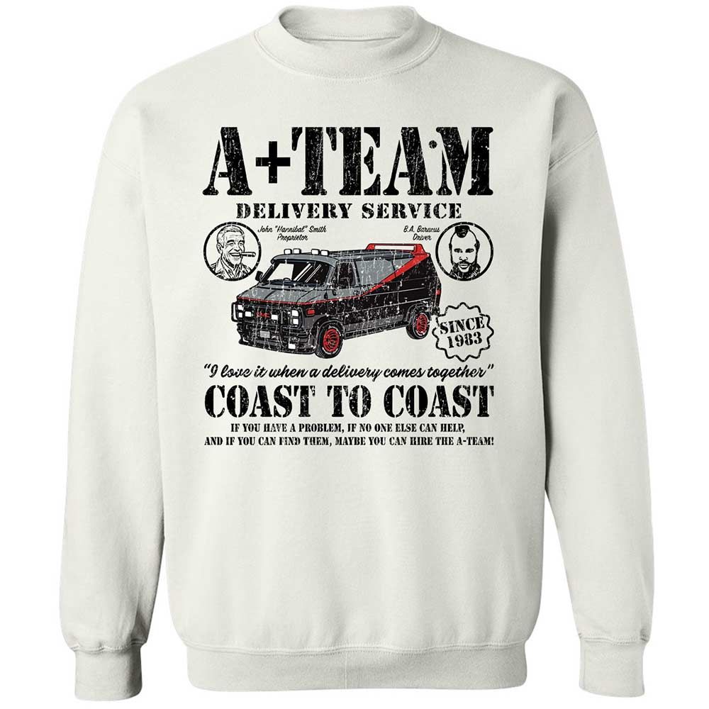 Classic Unisex Sweatshirt - 53XVBUH9 - White - 1