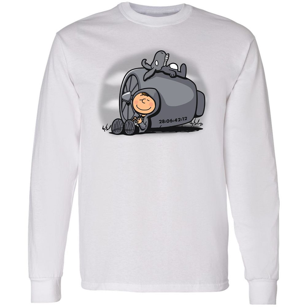 Long Sleeve T-Shirt - 87J4F2NM - White - 1
