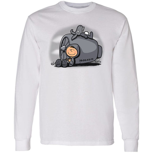 Long Sleeve T-Shirt - 87J4F2NM - White - 1