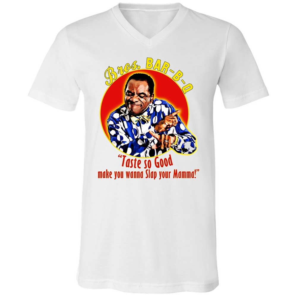 Unisex V-Neck T-Shirt - 7CPYE1EF - White - 1