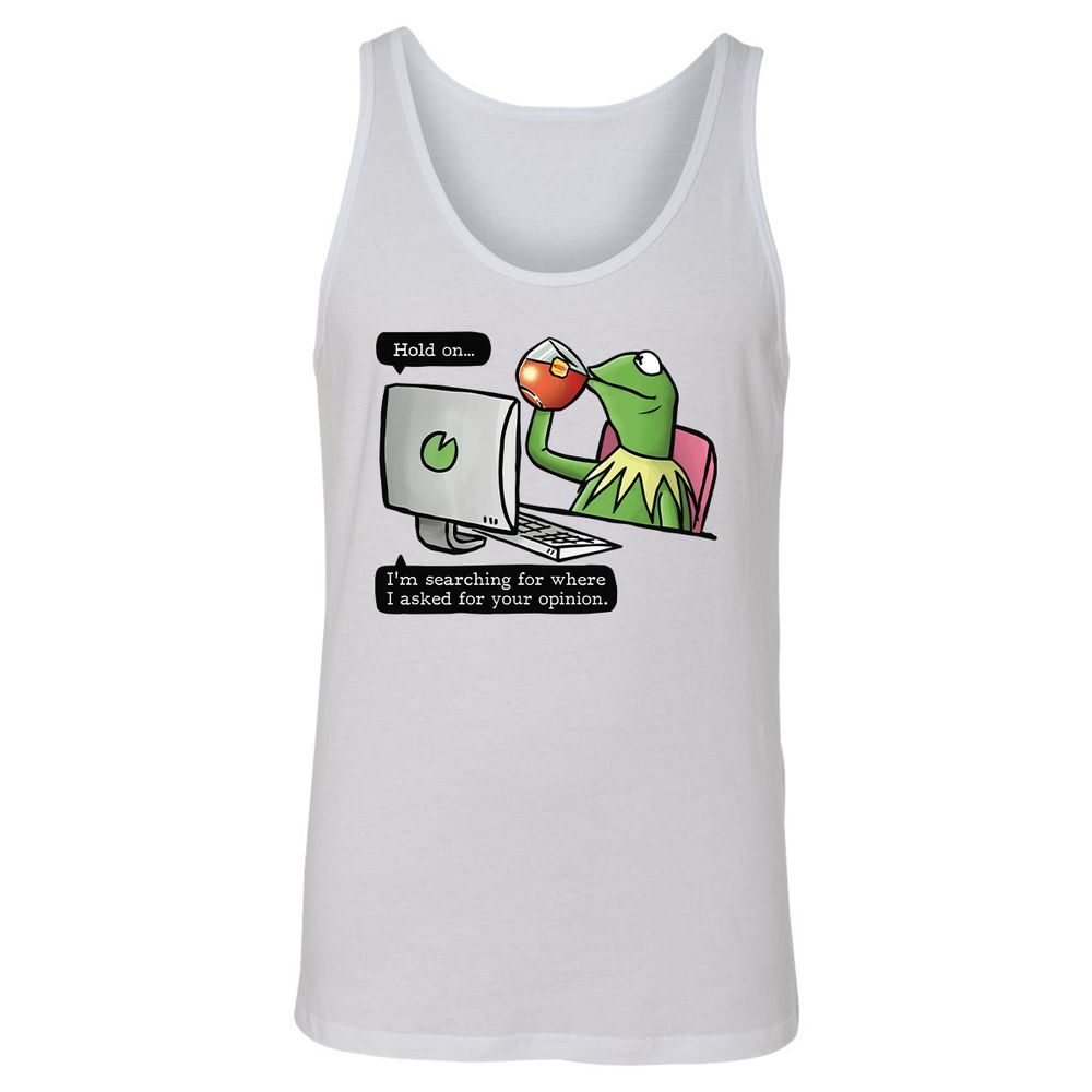 Unisex Jersey Tank - 5PQYC63W - White - 1