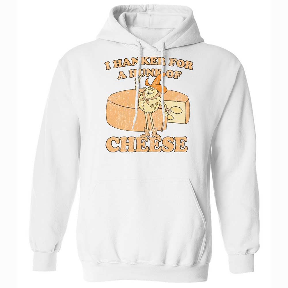 Hanker For A Hunk Of Cheese - White - 1