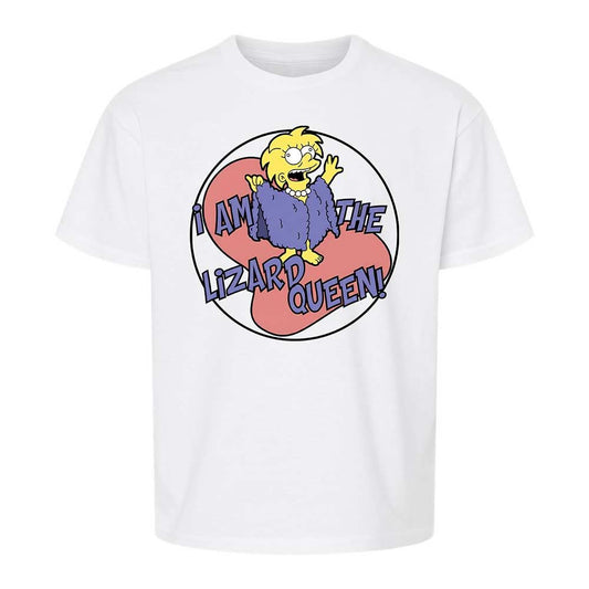 I am the Lizard Queen - White - 1