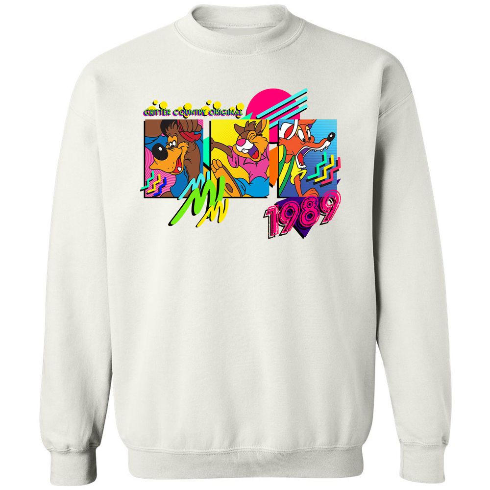 Classic Unisex Sweatshirt - 7GQQRNHJ - White - 1