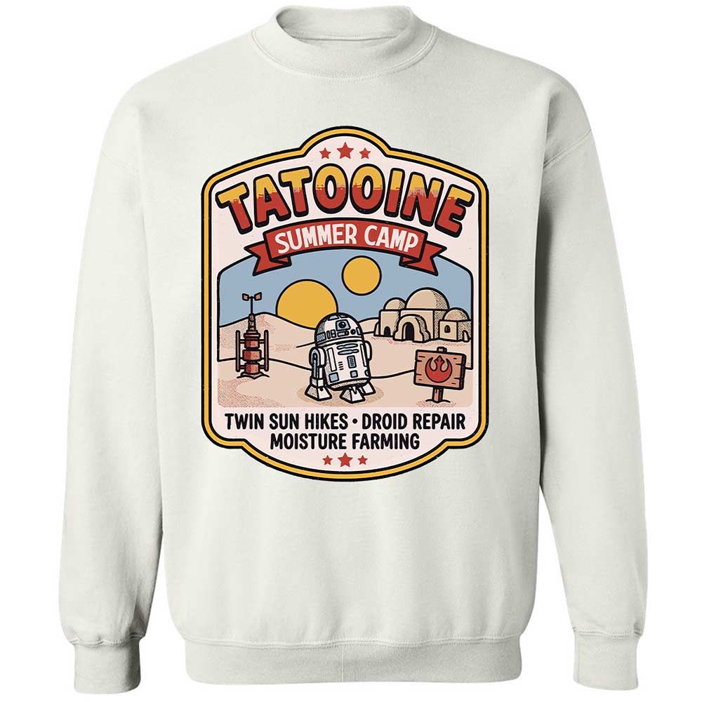 Classic Unisex Sweatshirt - LF8H68KZ - White - 1