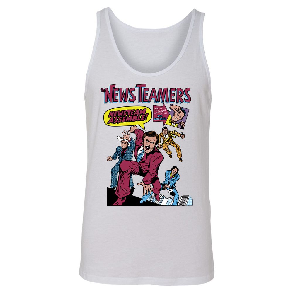 Unisex Jersey Tank - PVFJUDRV - White - 1