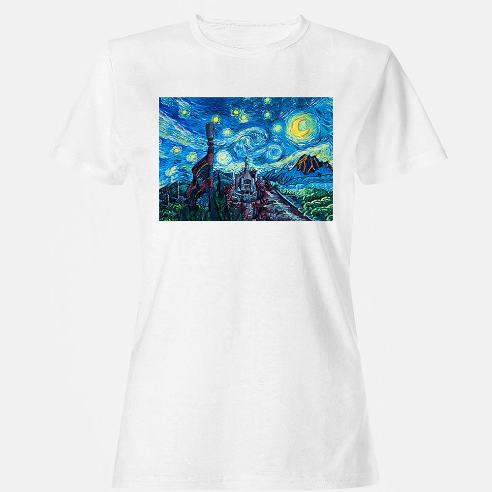 Women's T-Shirt - LH35PM3Q - White - 1