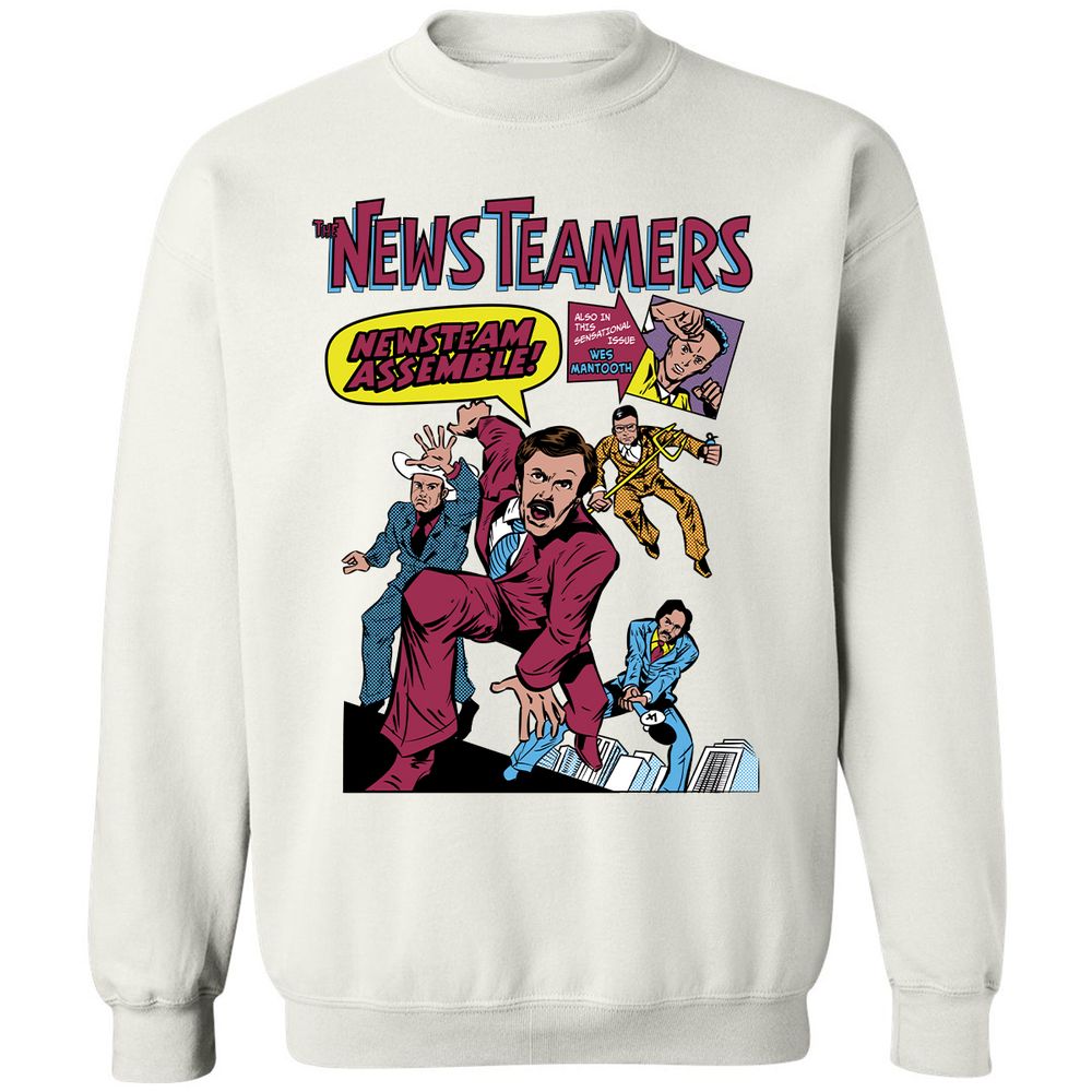 Classic Unisex Sweatshirt - ZEBCGXUL - White - 1