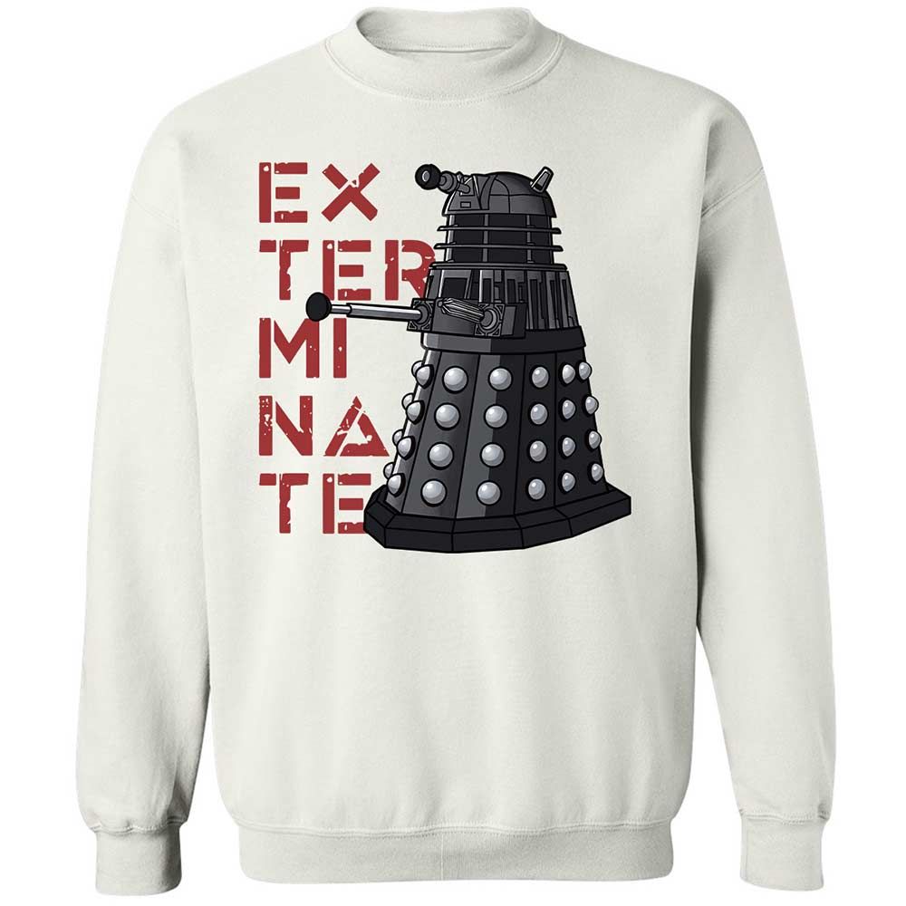 Dalek Exterminate - White - 1