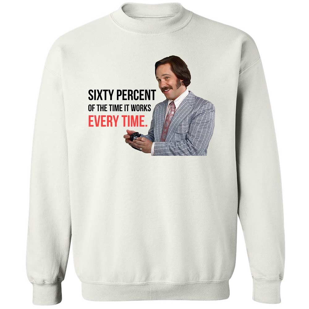 Classic Unisex Sweatshirt - DWKFJJ5B - White - 1