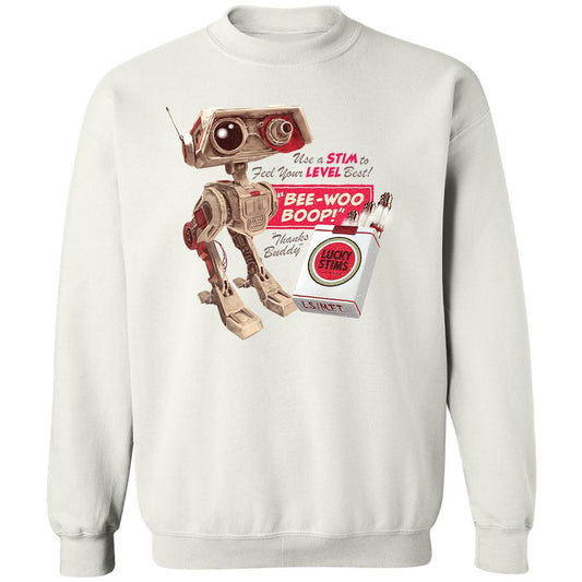 Classic Unisex Sweatshirt - F1QCYJT7 - White - 1