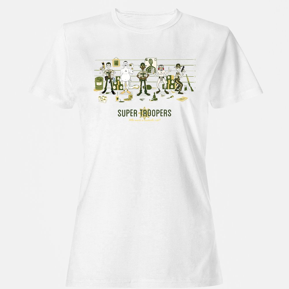 Women's T-Shirt - 3D8UY2FF - White - 1