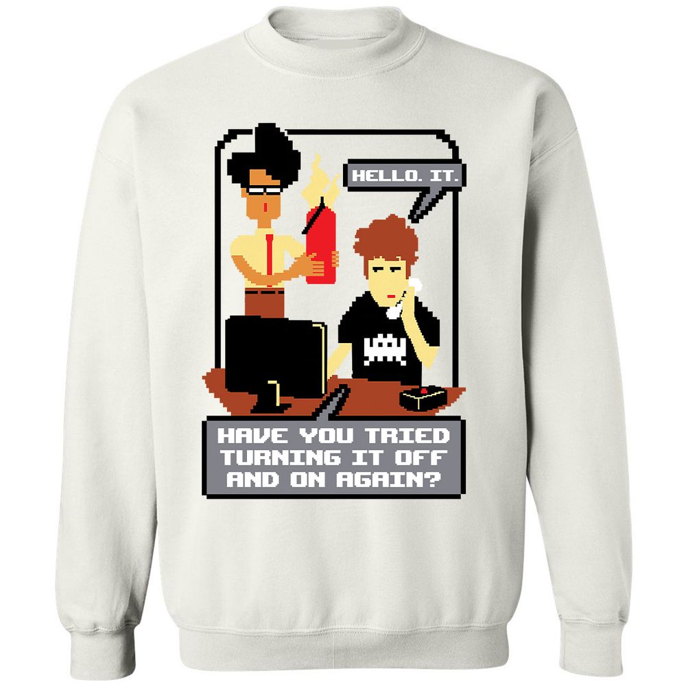 Classic Unisex Sweatshirt - X3BV85E5 - White - 1