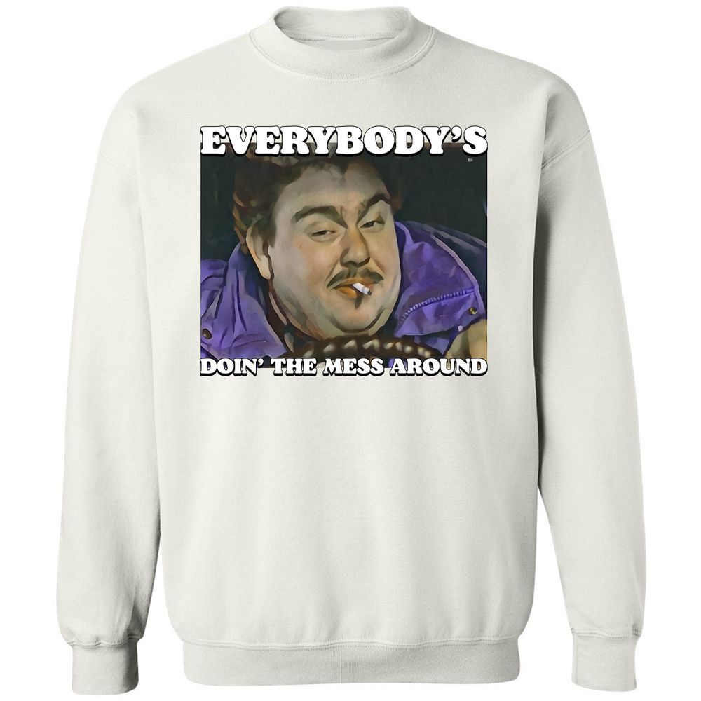 Classic Unisex Sweatshirt - 7EM8UFAA - White - 1