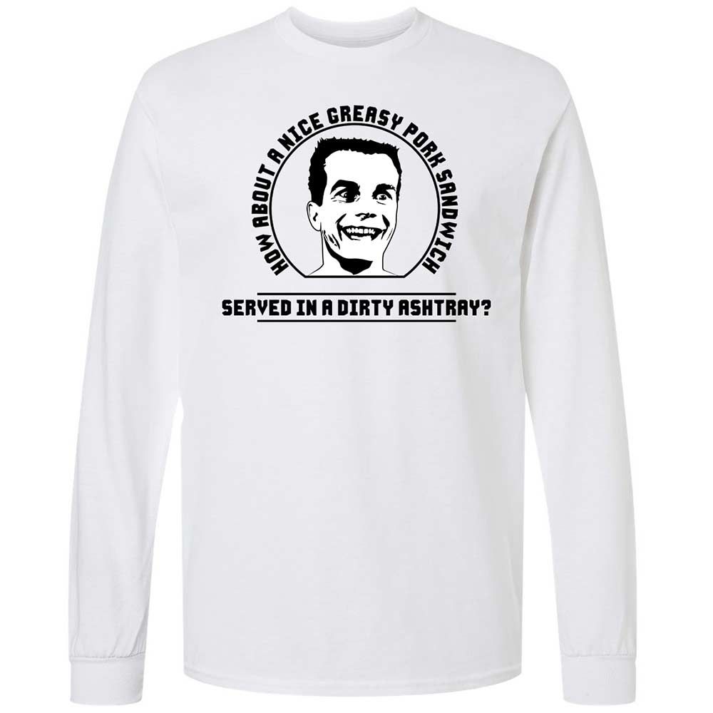 Long Sleeve T-Shirt - MZQAFLLB - White - 1