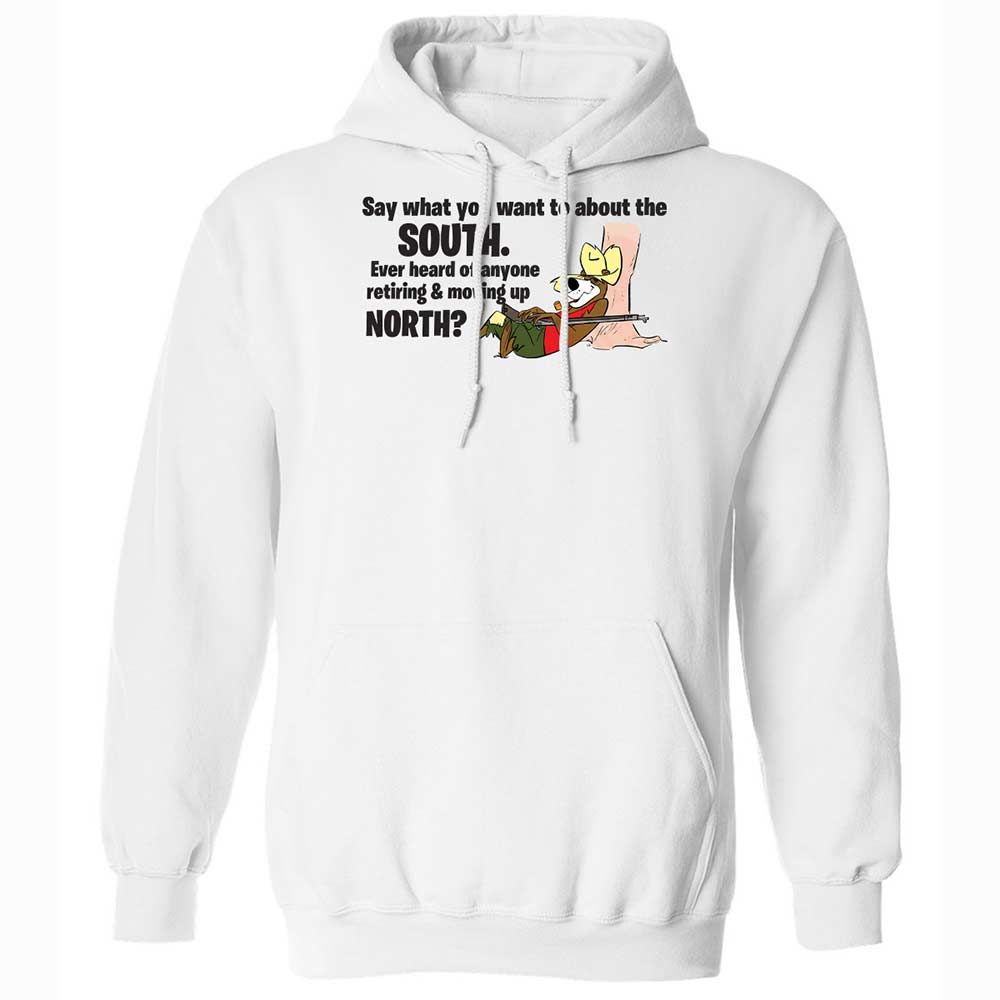Classic Unisex Hoodie - WBRB98PH - White - 1