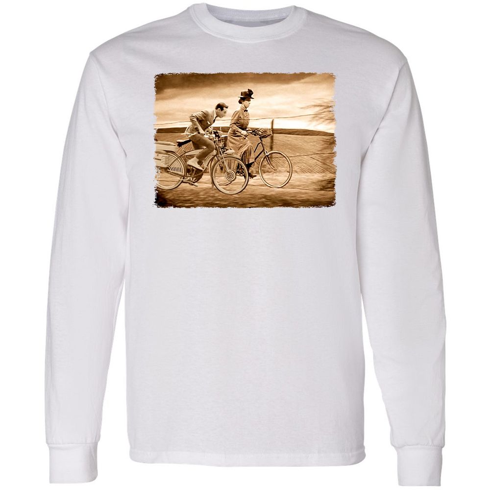 Long Sleeve T-Shirt - GRNT47XH - White - 1