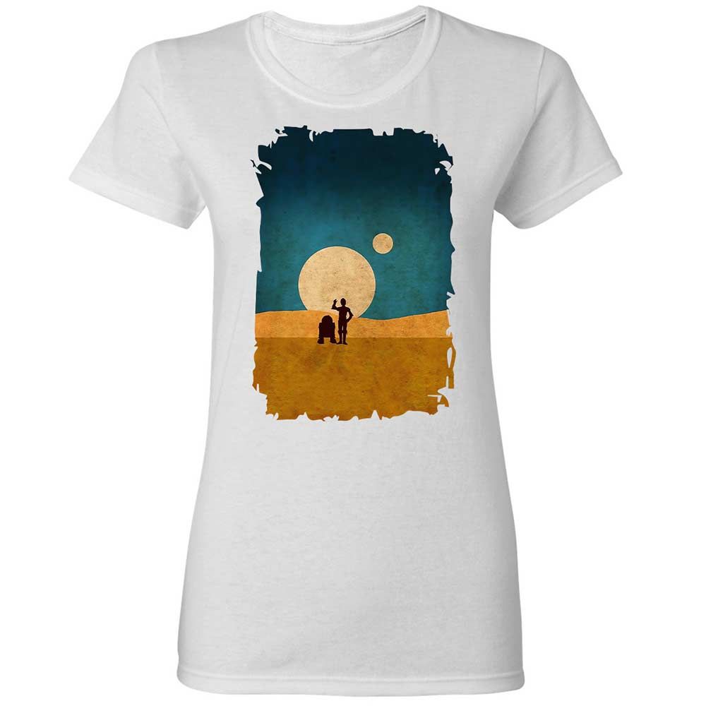 Droids In The Dunes - White - 1