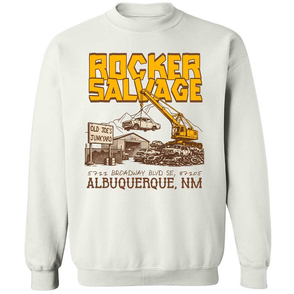 Classic Unisex Sweatshirt - 9A4XVVQA - White - 1