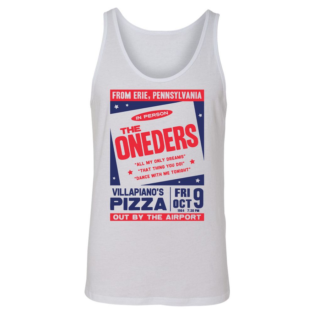 Unisex Jersey Tank - V2W6E9W3 - White - 1