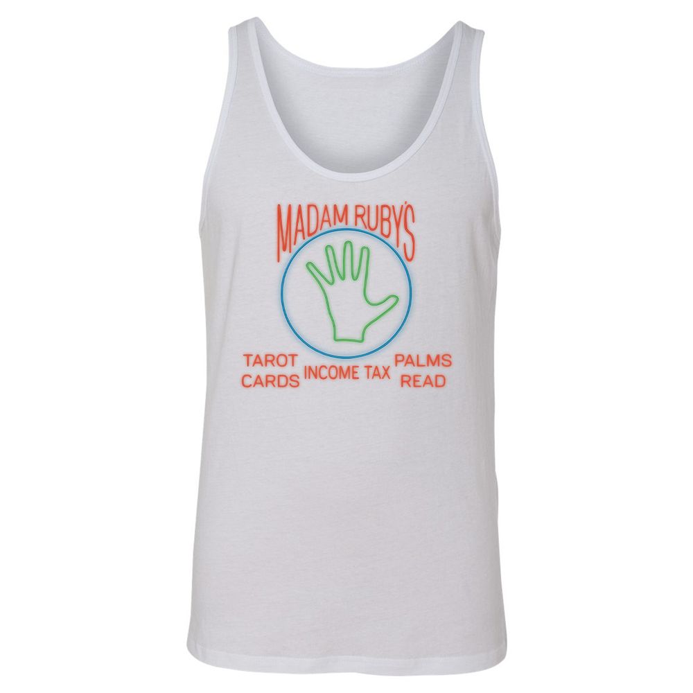 Unisex Jersey Tank - 7PN4BL23 - White - 1