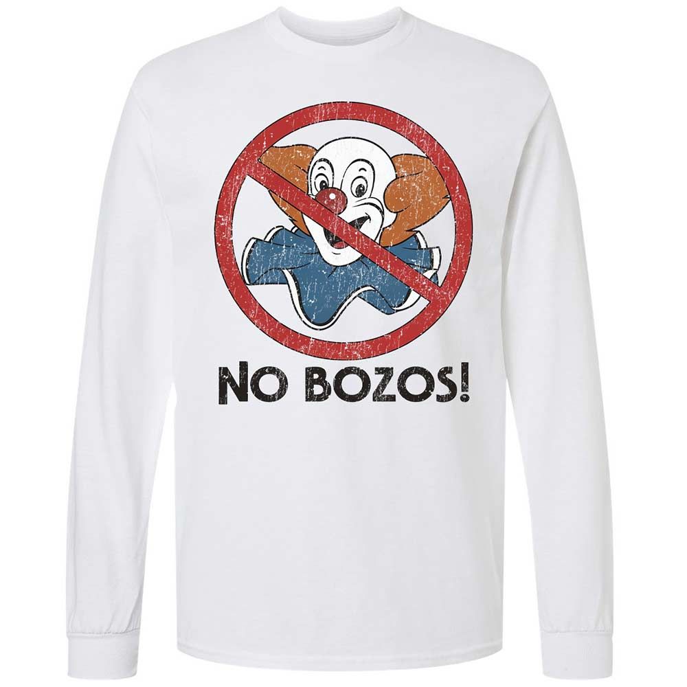 No Bozos - White - 1