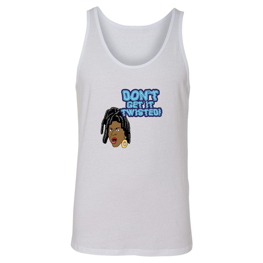 Unisex Jersey Tank - 5EVNASSX - White - 1