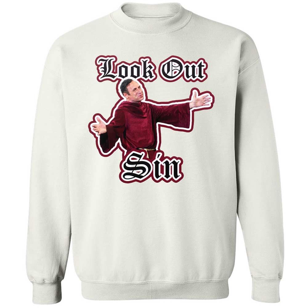 Classic Unisex Sweatshirt - WBE9Y567 - White - 1