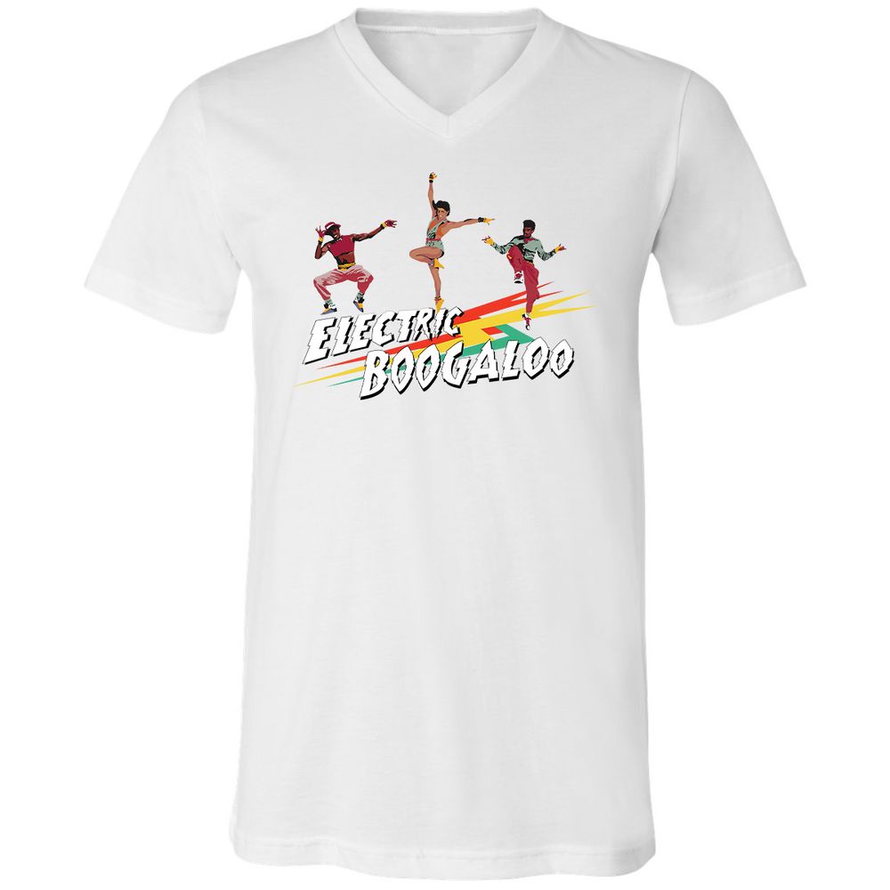 Unisex V-Neck T-Shirt - 1HHD4NQM - White - 1