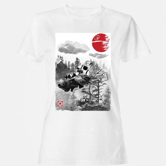 Women's T-Shirt - L62NVZHD - White - 1