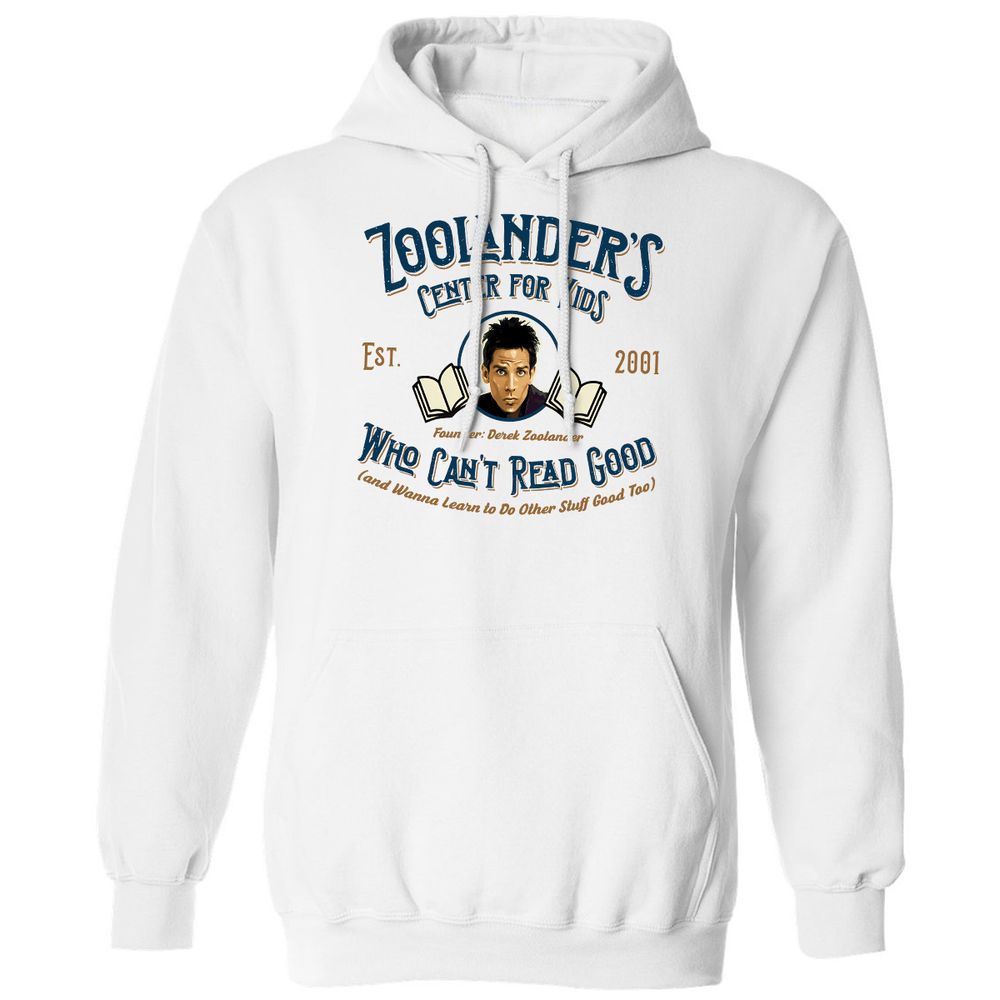 Classic Unisex Hoodie - Q5M2TVYD - White - 1