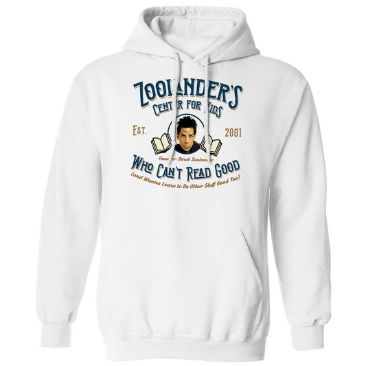 Classic Unisex Hoodie - Q5M2TVYD - White - 1